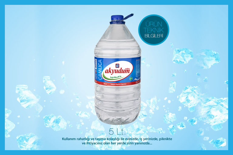 5 litre aytaç akyudum su